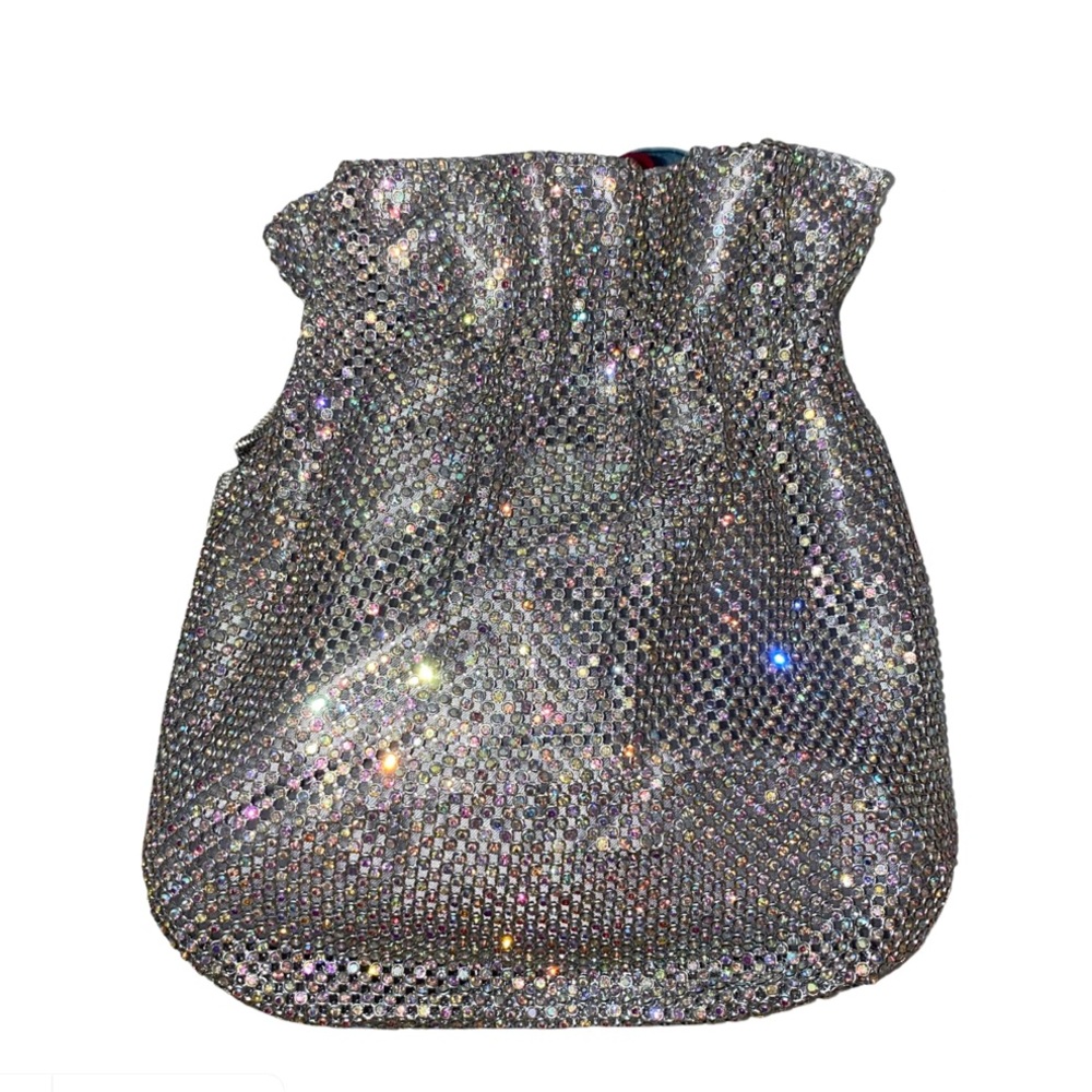 Aqua Rhinestone Purse